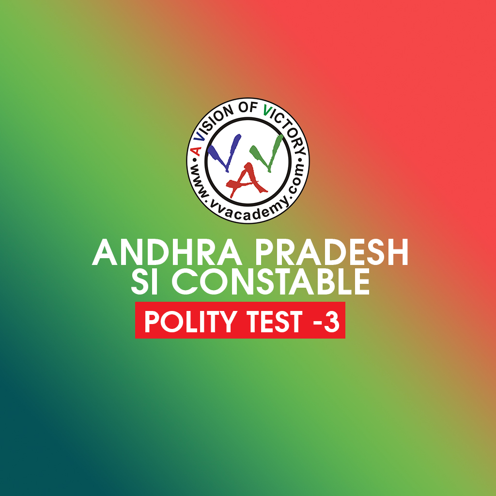 SI CONSTABLE - POLITY TEST 3