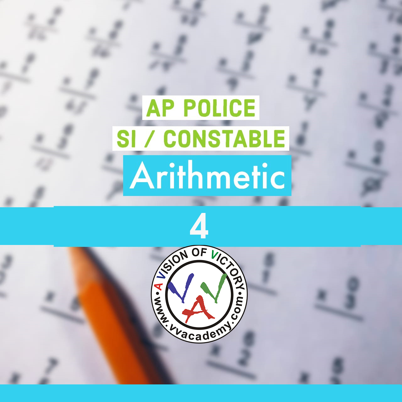AP Police - SI -Constable - Arithmetic paper 4